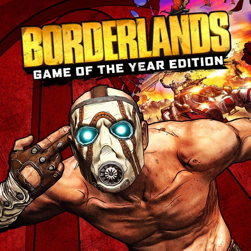 Front Cover for Borderlands: Game of the Year Enhanced (PlayStation 4) (download release)