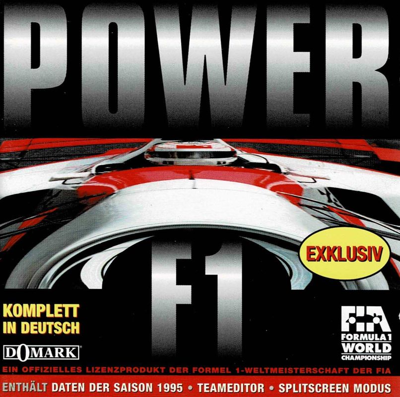 Other for Power F1 (DOS): Jewel Case - Front