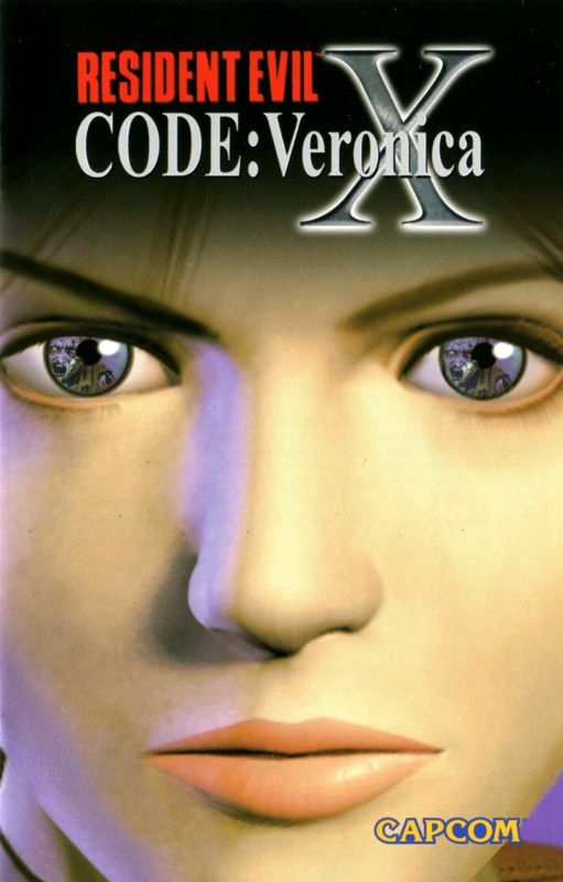 Manual for Resident Evil: Code: Veronica X (PlayStation 2): RECVX - Front