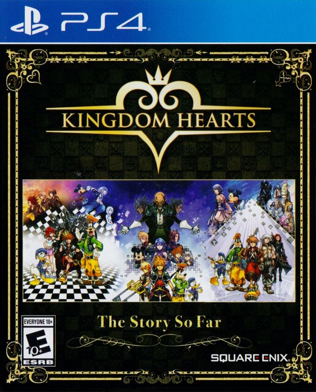 Front Cover for Kingdom Hearts: The Story So Far (PlayStation 4)