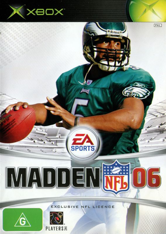 Front Cover for Madden NFL 06 (Xbox)