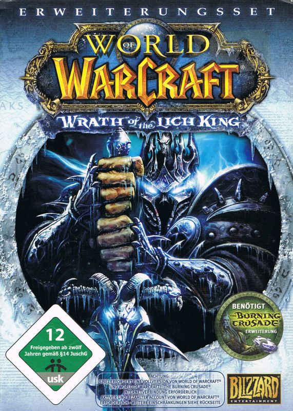 Front Cover for World of WarCraft: Wrath of the Lich King (Macintosh and Windows)