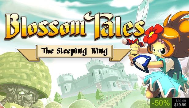 Front Cover for Blossom Tales: The Sleeping King (Windows) (Humble Store release)