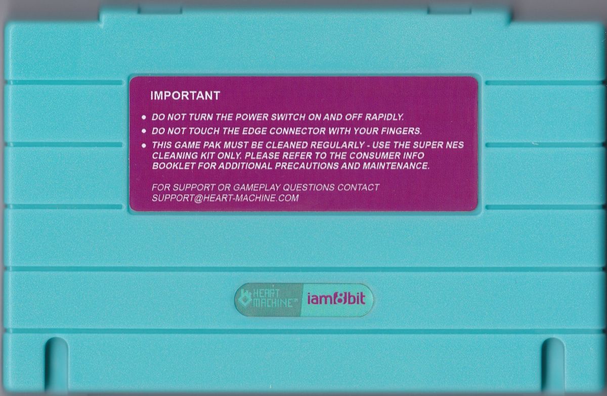 Extras for Hyper Light Drifter (Collector's Edition) (Linux and Macintosh and PlayStation 4 and Windows and Xbox One): Mock-up Cartridge - Back
