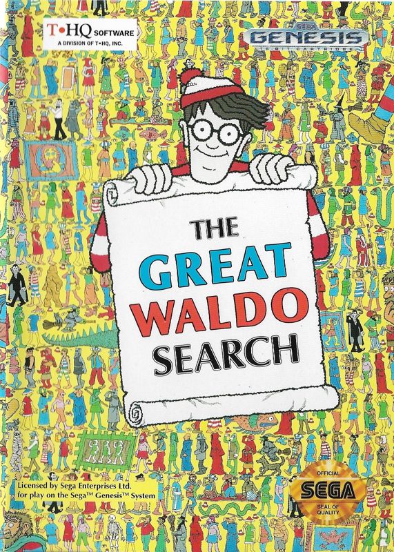 Front Cover for The Great Waldo Search (Genesis)