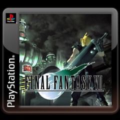 Front Cover for Final Fantasy VII (PS Vita and PSP and PlayStation 3) (download release)