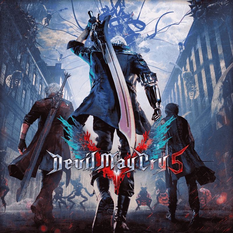 Front Cover for Devil May Cry 5 (PlayStation 4) (download release)