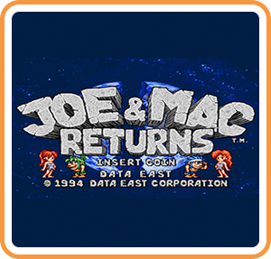 Front Cover for Joe & Mac Returns (Nintendo Switch) (download release): 1st version