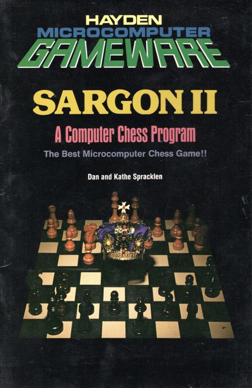 Manual for Sargon II (Apple II) (Microcomputer Gameware version): Front