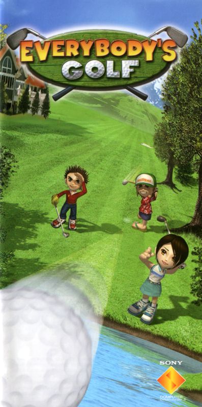 Manual for Hot Shots Golf: Open Tee (PSP): Front
