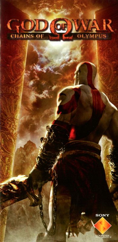 Manual for God of War: Chains of Olympus (PSP) (Platinum release): Front