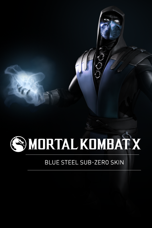 Front Cover for Mortal Kombat X: Blue Steel Sub-Zero (Xbox One) (download release)