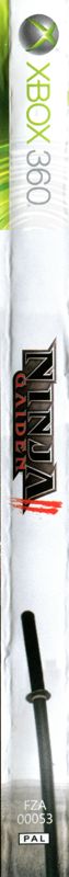 Spine/Sides for Ninja Gaiden II (Xbox 360) (Release with PEGI rating)