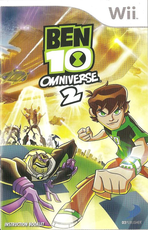 Manual for Ben 10: Omniverse 2 (Wii): Front