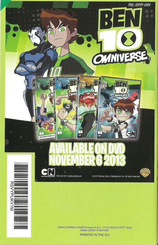 Ben 10: Omniverse 2 Cover Or Packaging Material - Mobygames