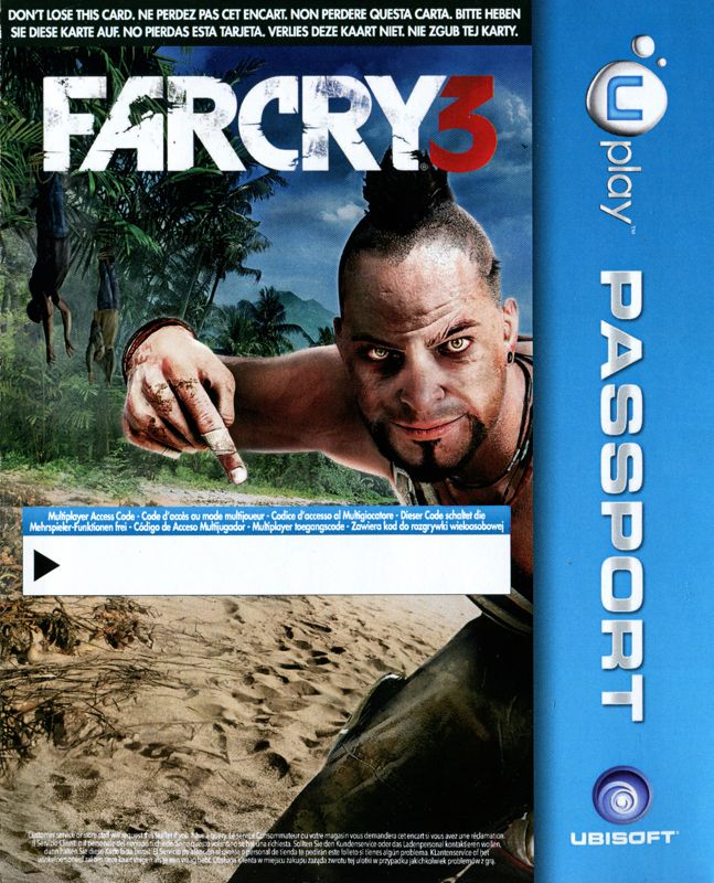 Advertisement for Far Cry 3 (PlayStation 3): Front