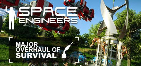 Front Cover for Space Engineers (Windows) (Steam release): Major Overhaul of Survival cover