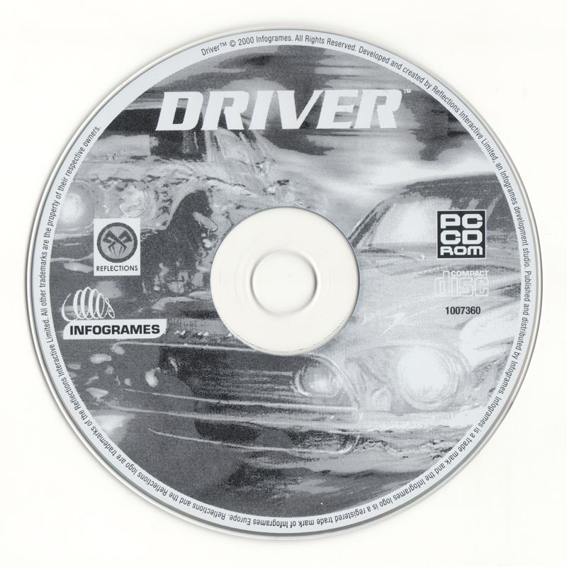 Media for Driver (Windows) (Best of Atari release): CD