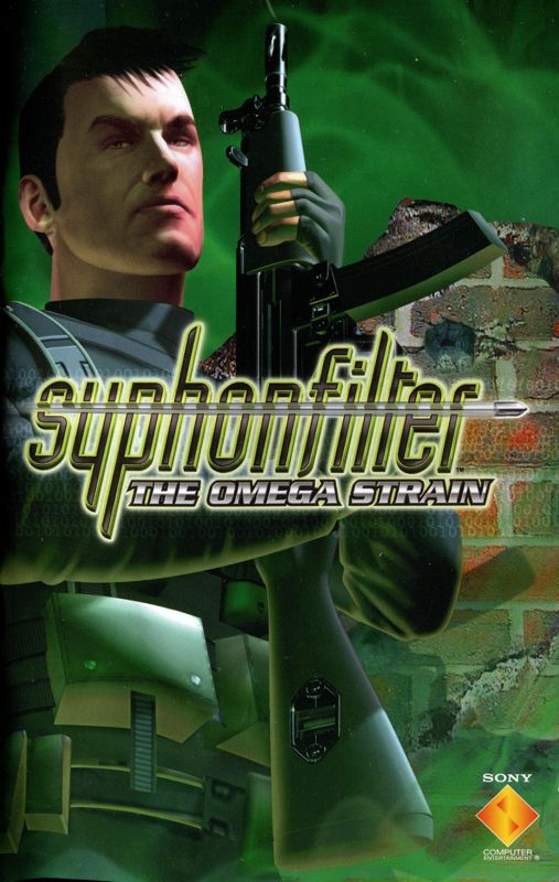 Manual for Syphon Filter: The Omega Strain (PlayStation 2): Front