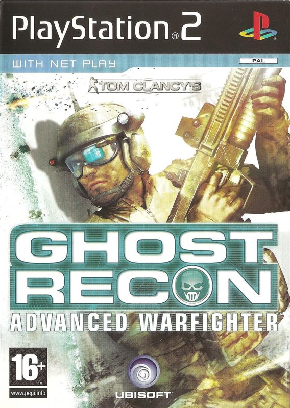 Front Cover for Tom Clancy's Ghost Recon: Advanced Warfighter (PlayStation 2)