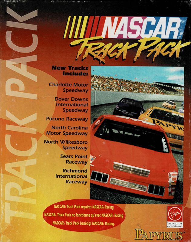 Front Cover for NASCAR: Track Pack (DOS) (CD-Rom release)
