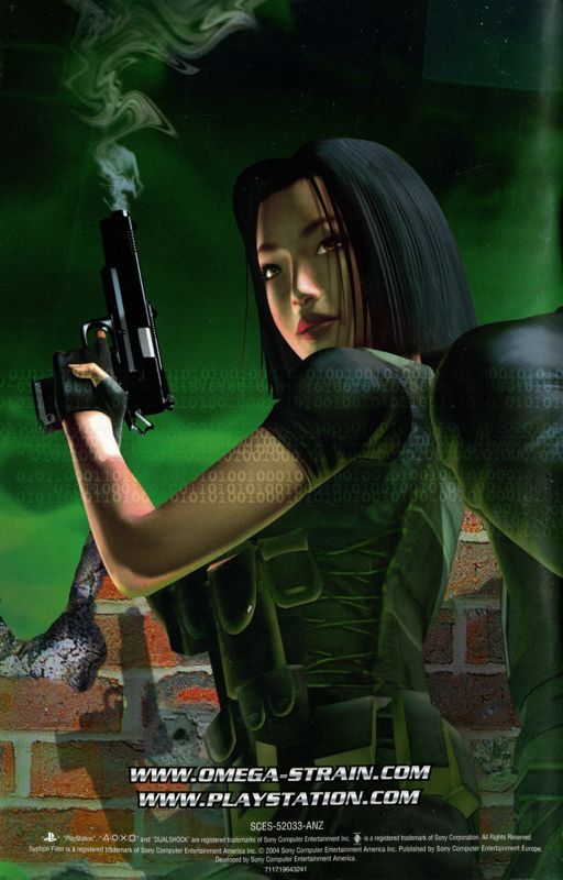 Syphon Filter: The Omega Strain cover or packaging material