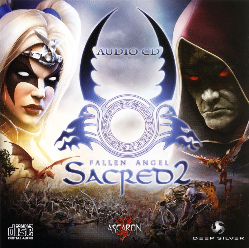 Soundtrack for Sacred 2: Fallen Angel (Collector's Edition) (Windows): Sleeve - Front