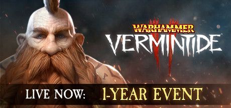 Front Cover for Warhammer: Vermintide II (Windows) (Steam release): 1 Year Event Promo Cover