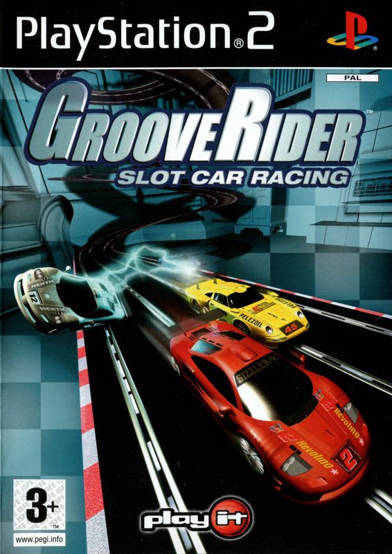 Front Cover for GrooveRider: Slot Car Thunder (PlayStation 2)
