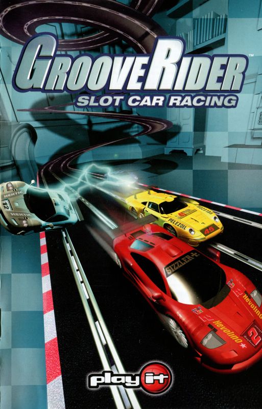 Manual for GrooveRider: Slot Car Thunder (PlayStation 2): Front