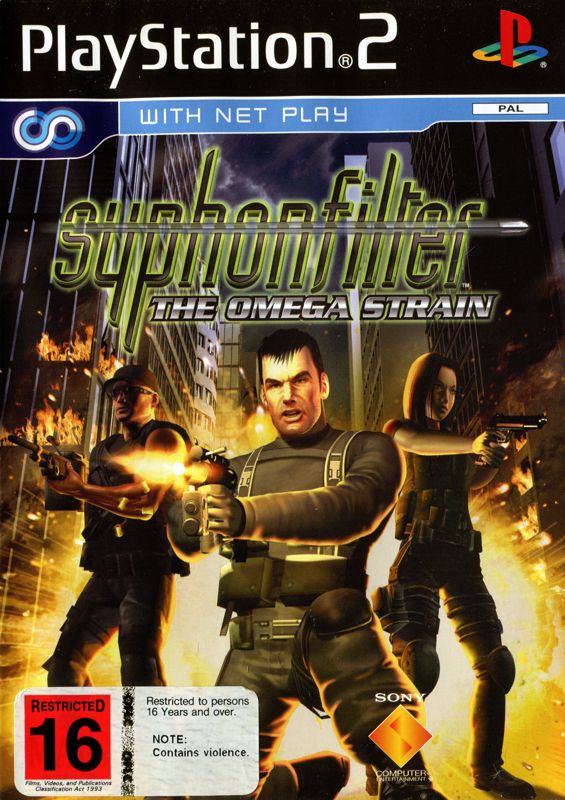 Syphon Filter: The Omega Strain cover or packaging material