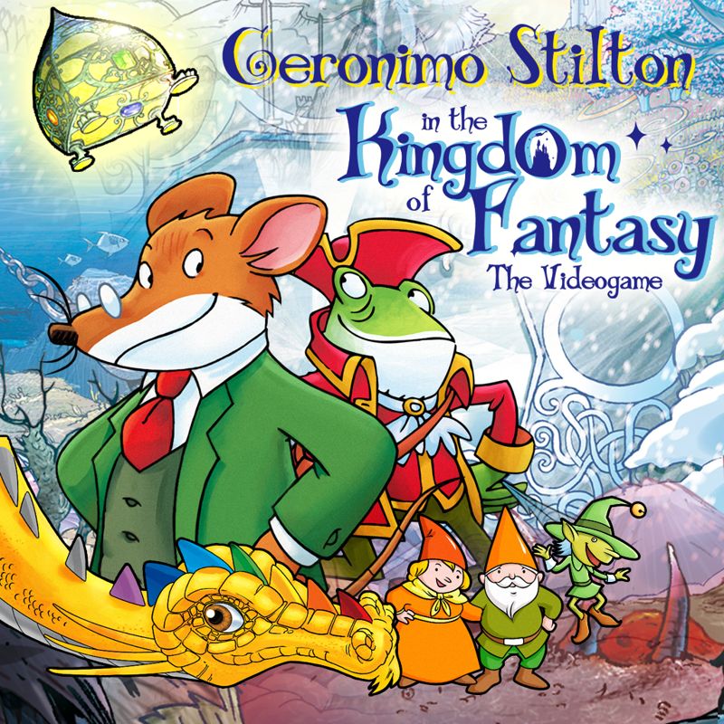 Front Cover for Geronimo Stilton in the Kingdom of Fantasy: The Videogame (PS Vita and PSP) (download release)