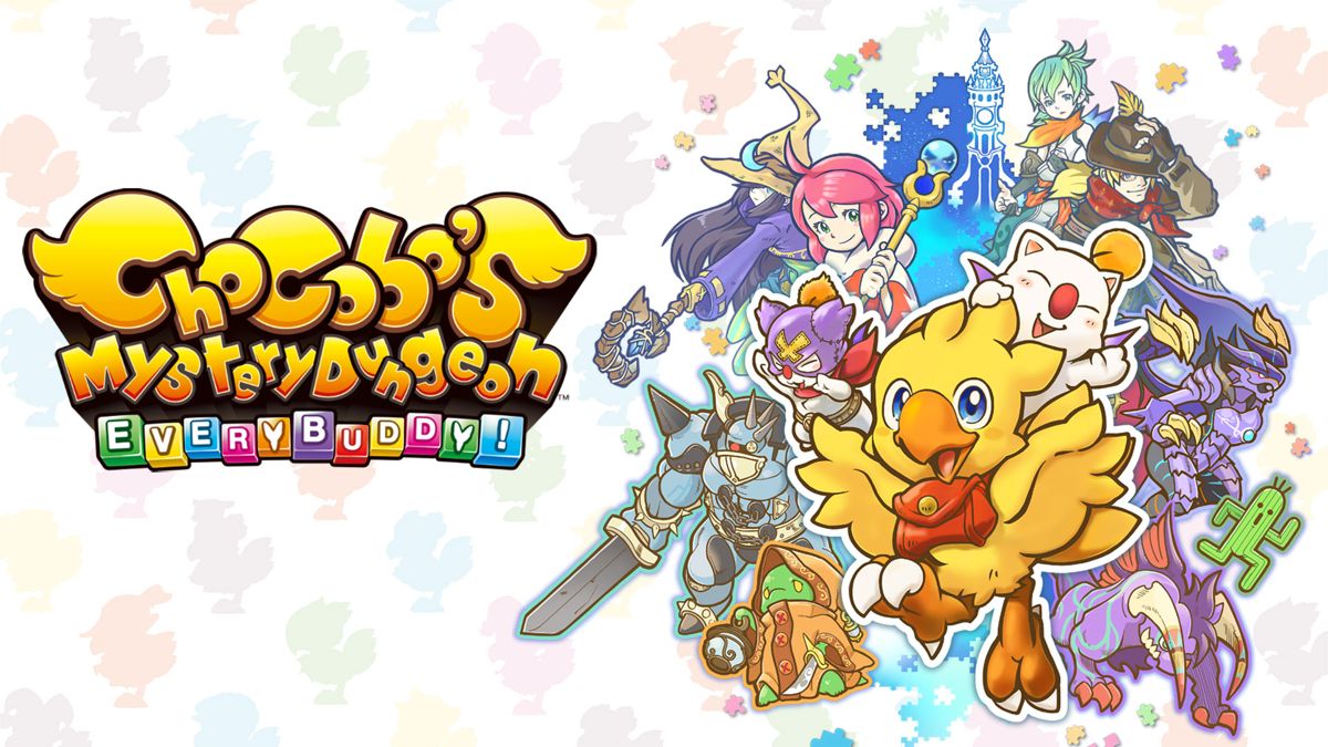 Front Cover for Chocobo's Mystery Dungeon: Every Buddy! - Buddy Chocobo “White Mage” (Nintendo Switch) (download release)
