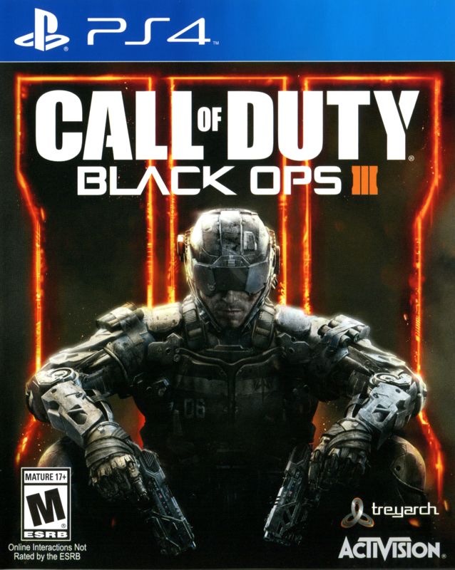 Front Cover for Call of Duty: Black Ops III (PlayStation 4)