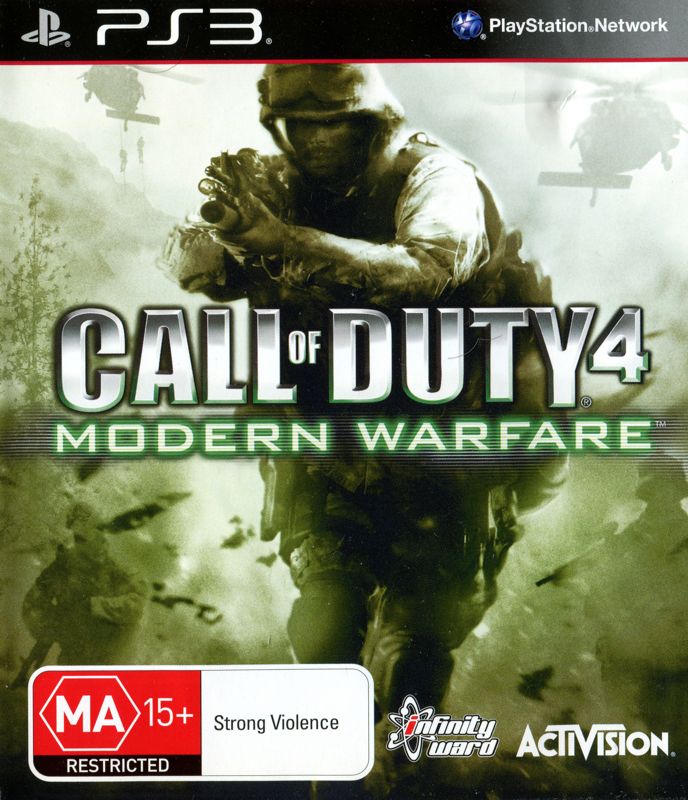 Front Cover for Call of Duty 4: Modern Warfare (PlayStation 3)
