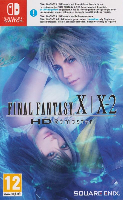 Front Cover for Final Fantasy X | X-2: HD Remaster (Nintendo Switch)