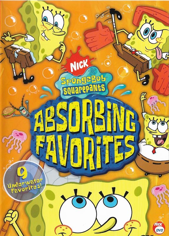 Front Cover for Spongebob Squarepants: Absorbing Favorites (included game) (DVD Player)