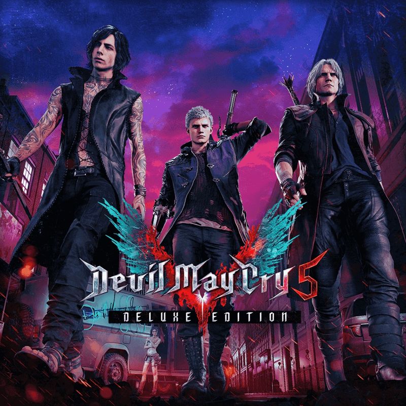 Front Cover for Devil May Cry 5: Deluxe Edition (PlayStation 4) (download release)