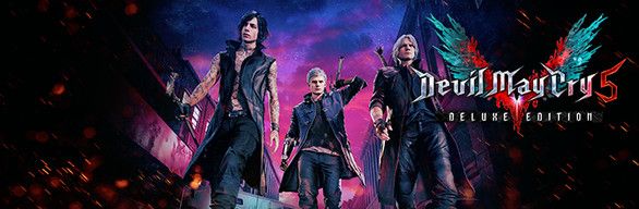 Front Cover for Devil May Cry 5: Deluxe Edition (Windows) (Steam release)