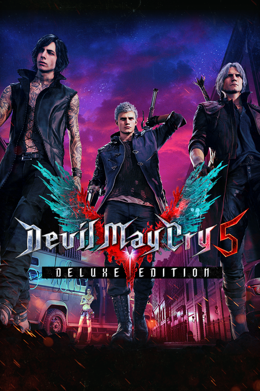Front Cover for Devil May Cry 5: Deluxe Edition (Xbox One) (download release)