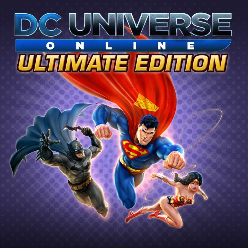 Front Cover for DC Universe Online: Ultimate Edition (PlayStation 4) (download release)