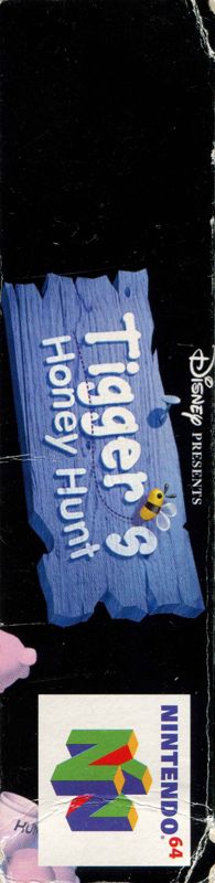 Spine/Sides for Tigger's Honey Hunt (Nintendo 64): Left