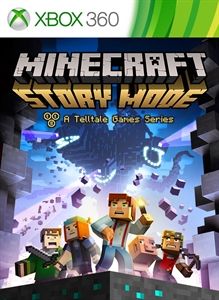 Front Cover for Minecraft: Story Mode - Episode 1: The Order of the Stone (Xbox 360) (Download release)