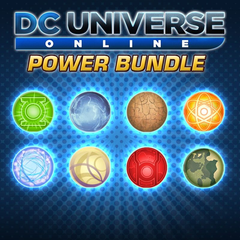 Front Cover for DC Universe Online: Power Bundle (PlayStation 4) (download release)