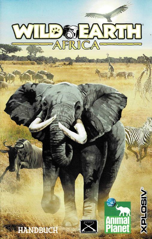 Manual for Safari Photo Africa: Wild Earth (Windows) (Xplosive release (2007)): Front