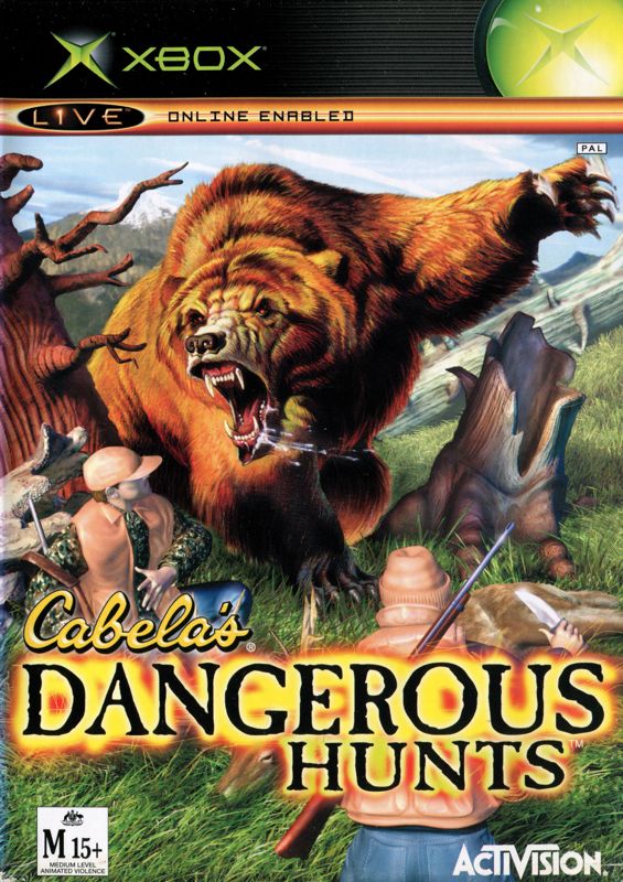 Front Cover for Cabela's Dangerous Hunts (Xbox)