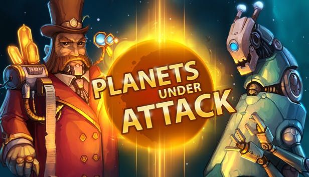 Front Cover for Planets Under Attack (Macintosh and Windows) (Humble Store release)
