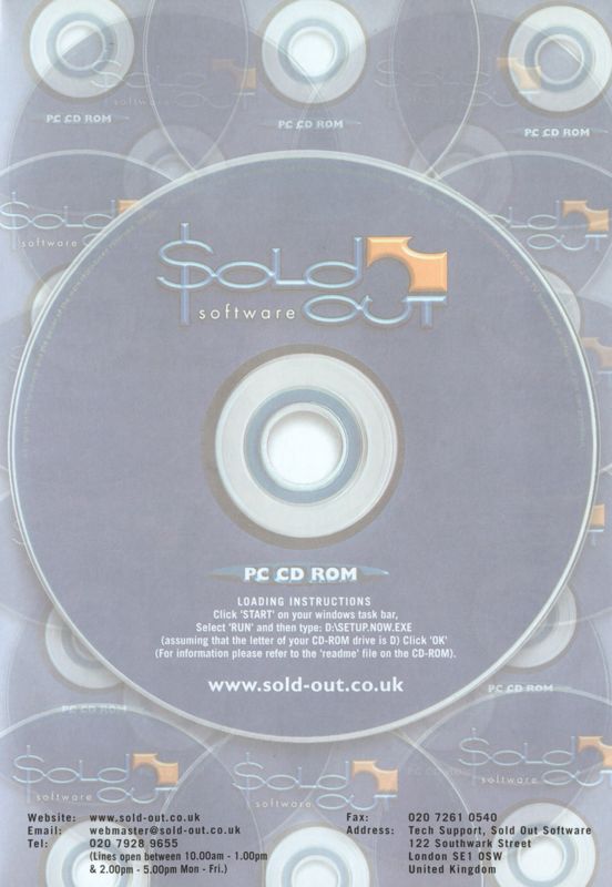 Sold Out Softwarem Rts Cannon Fodder cover or packaging material - MobyGames