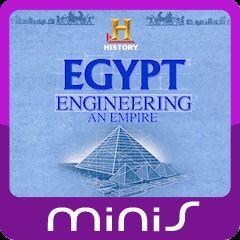 Front Cover for History Egypt: Engineering an Empire (PS Vita and PSP and PlayStation 3) (download release)
