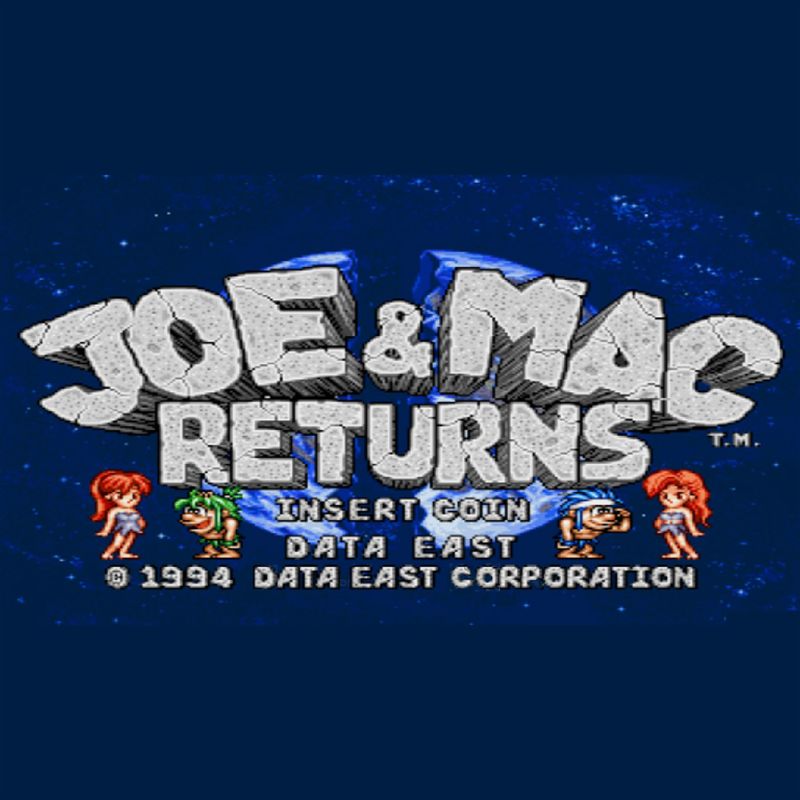 Front Cover for Joe & Mac Returns (Nintendo Switch) (download release)